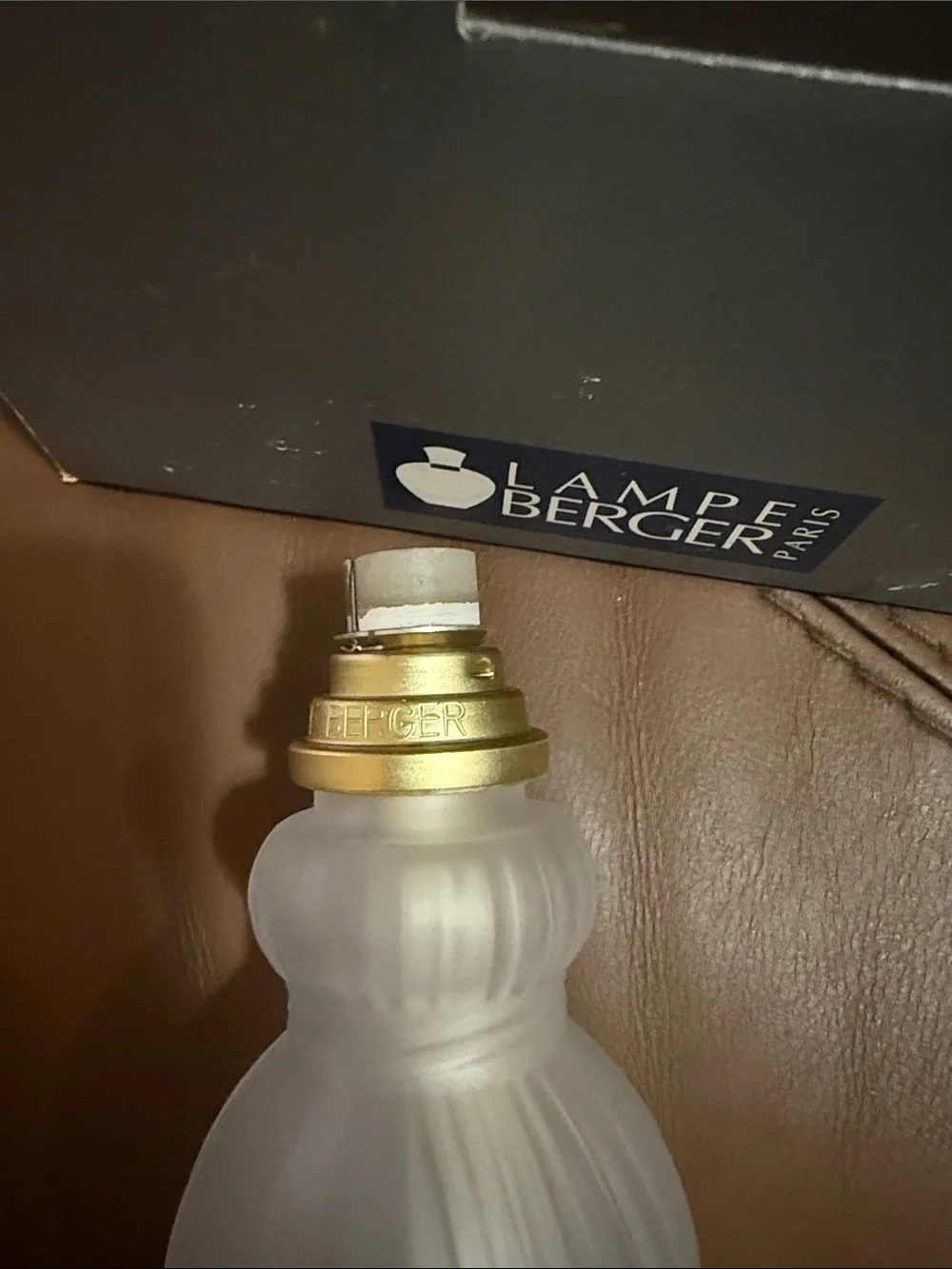 Lampe Berger frosted glass